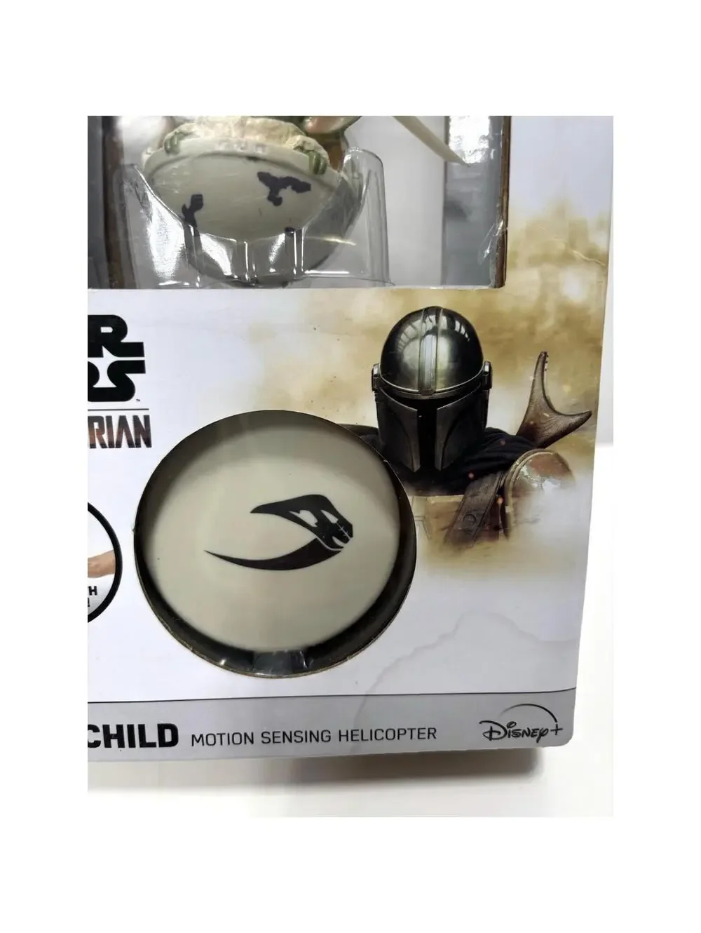 Star Wars The Mandalorian Small Hand Hovering Toy for Kids, New, Box Damaged